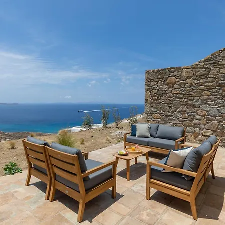 Вилла Modern Mykonos Private Pool Stunning View Фанари