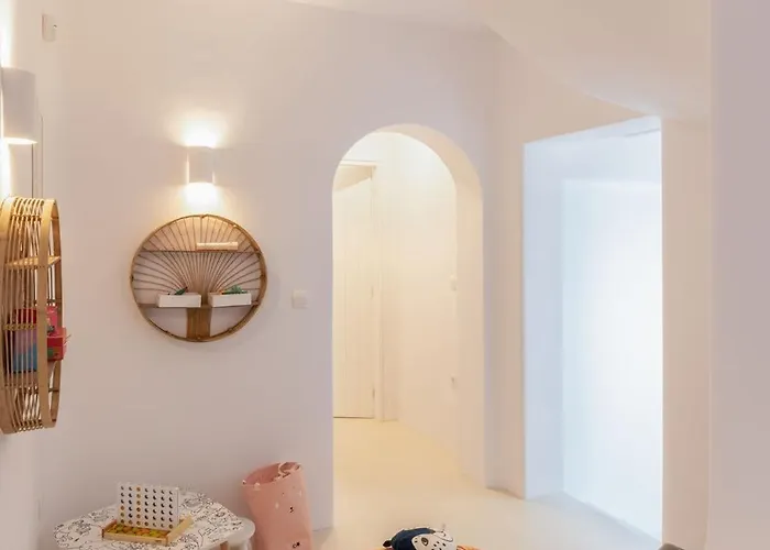 Modern Mykonos Private Pool Stunning View