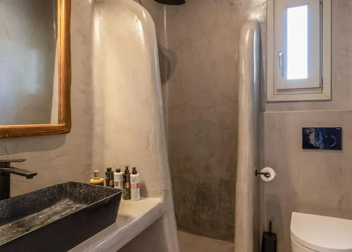 Modern Mykonos Private Pool Stunning View