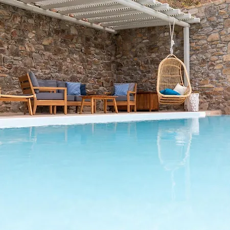 Modern Mykonos Private Pool Stunning View 빌라