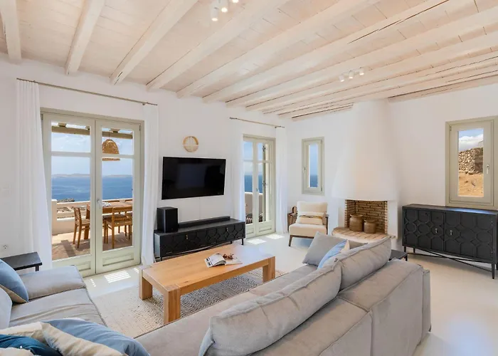 Willa Modern Mykonos Private Pool Stunning View